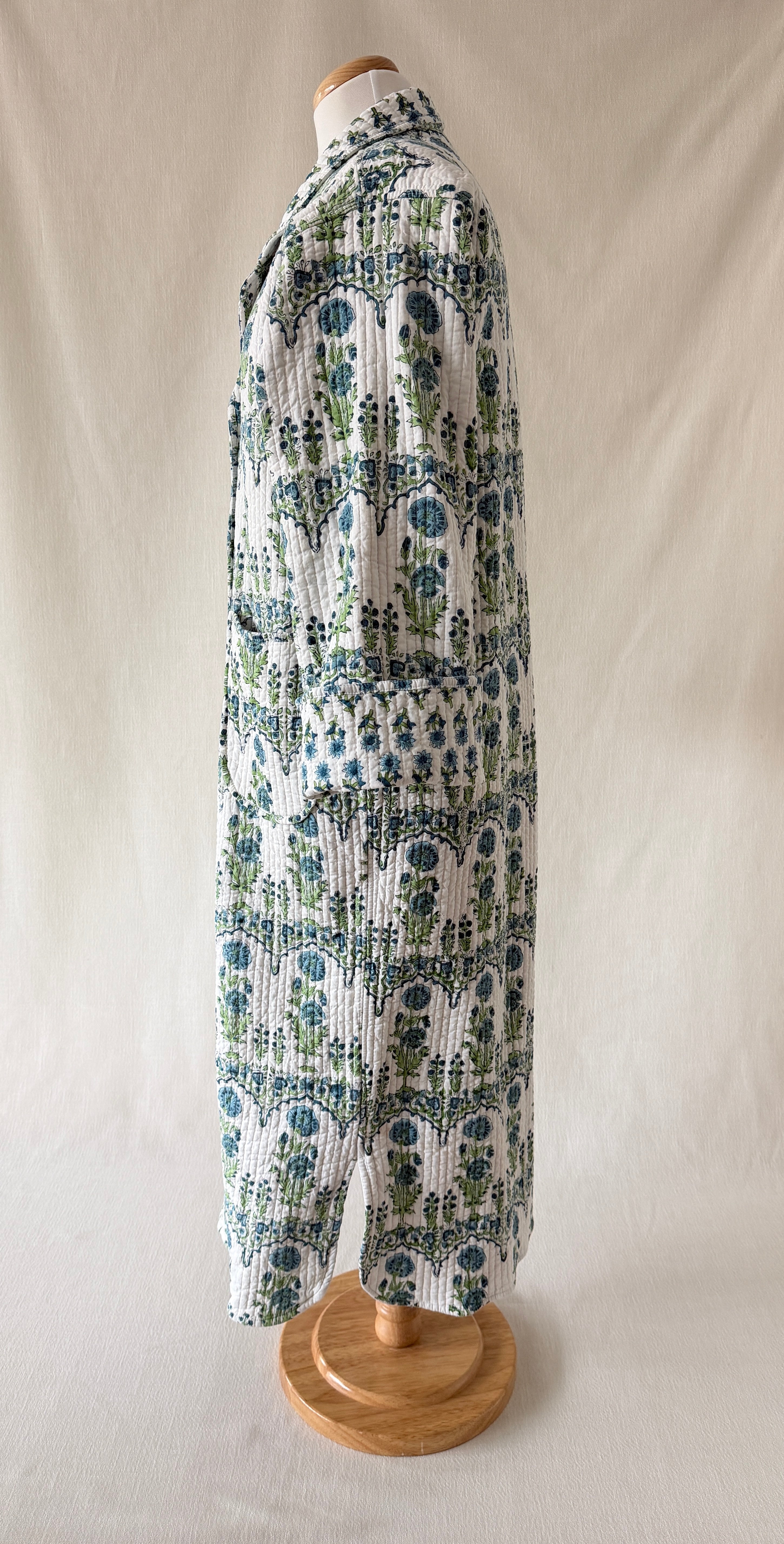 Lounge Robe/Coat - Botanical