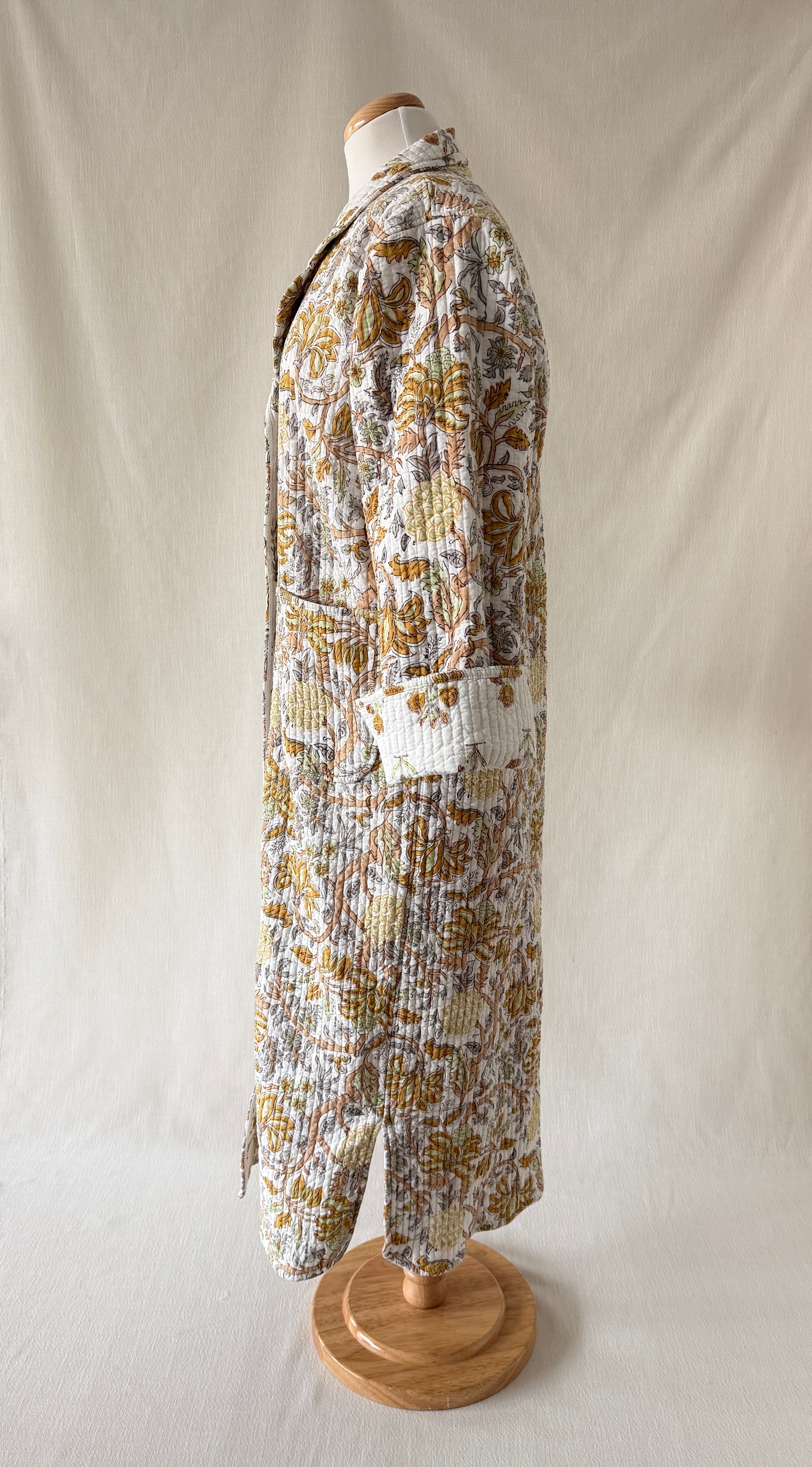 Lounge Robe/Coat - Wheat