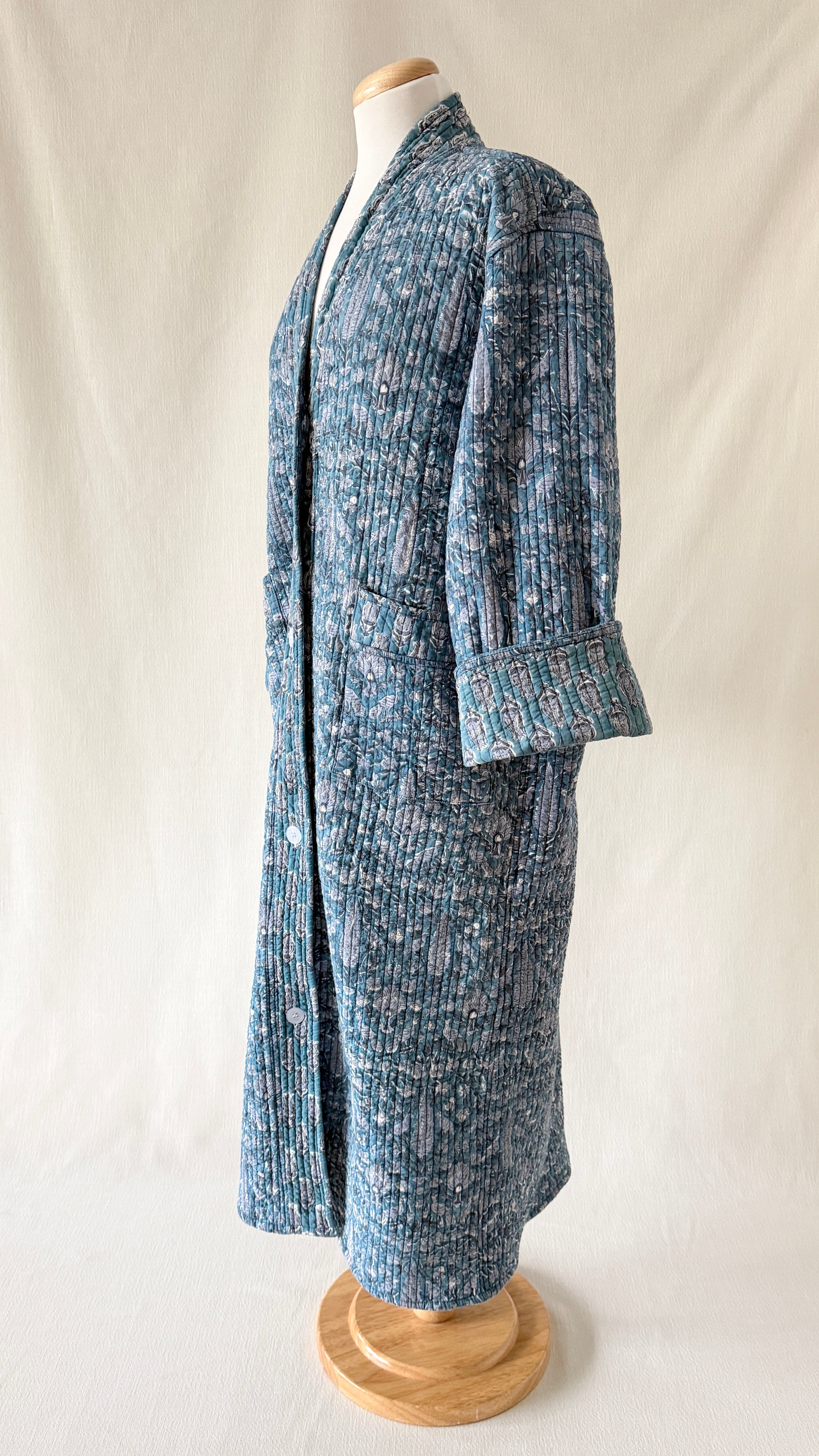 Button-Up Robe - Mineral