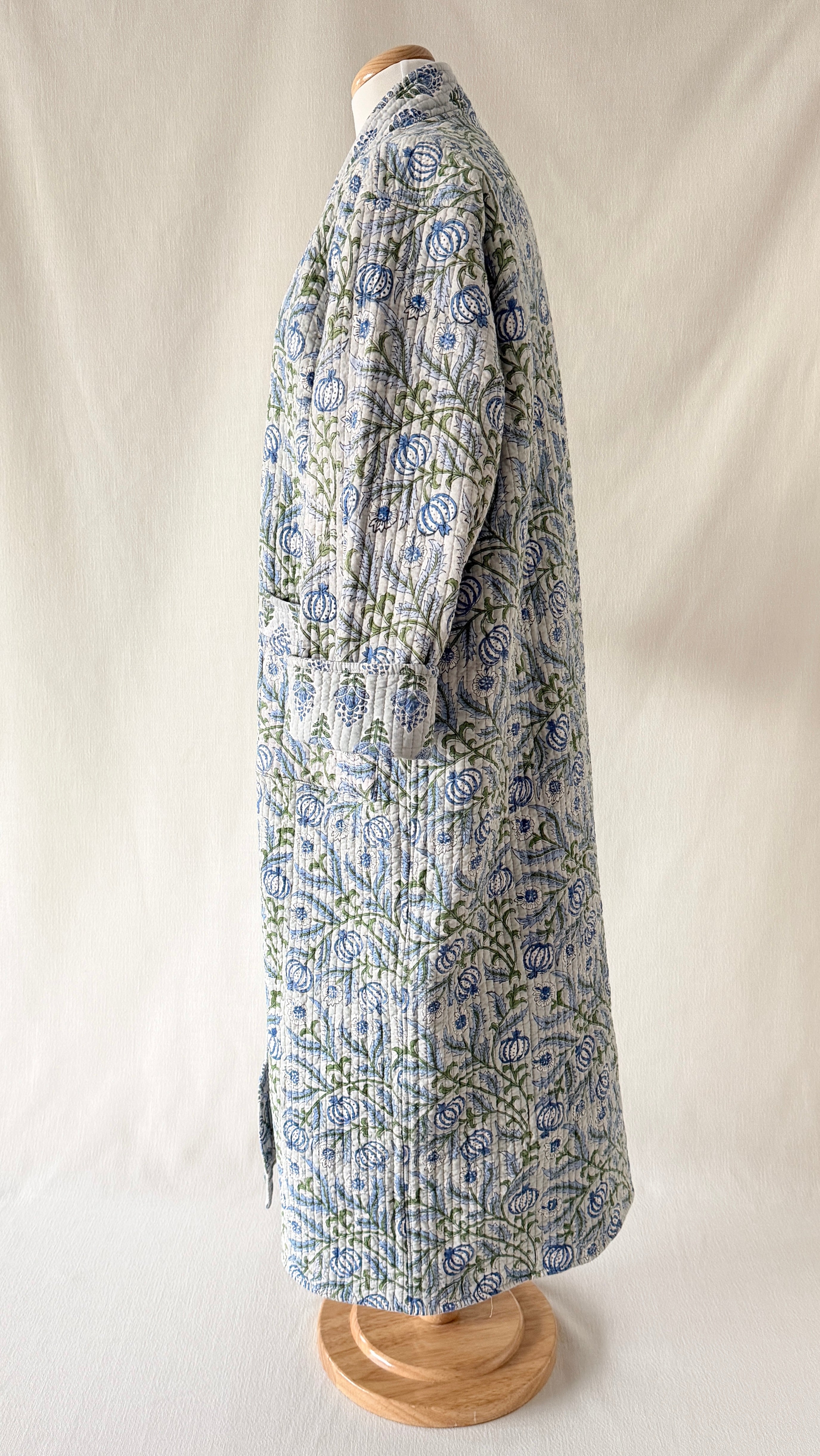 Button-Up Robe - Thistle
