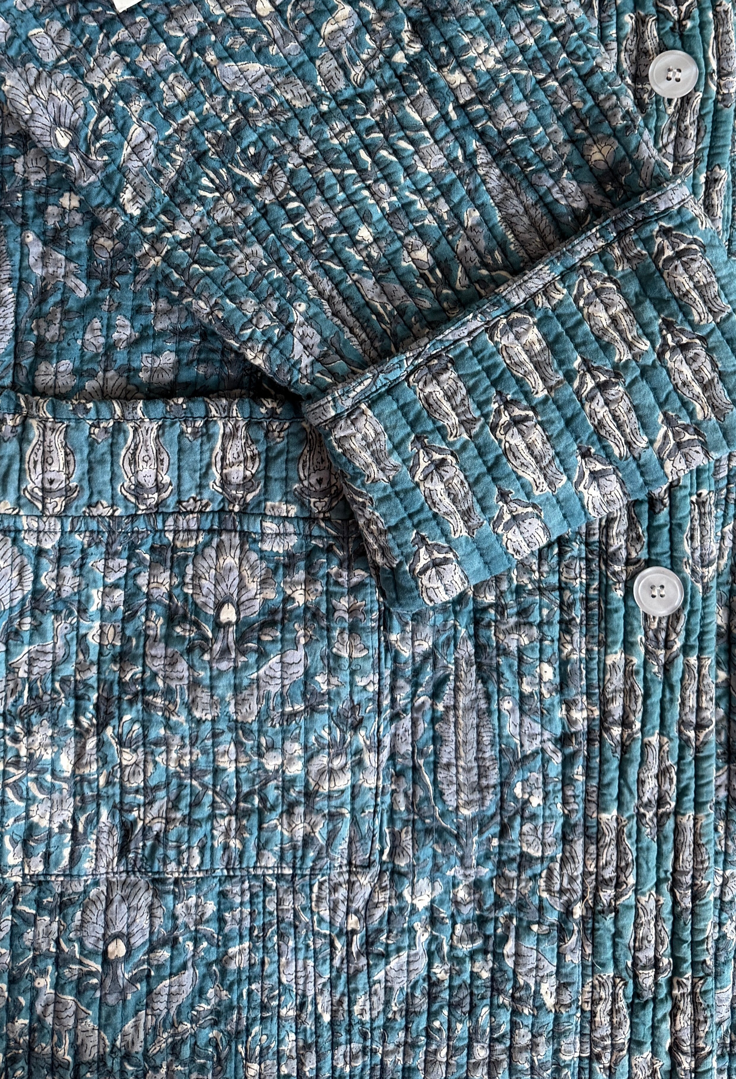 Button-Up Robe - Mineral