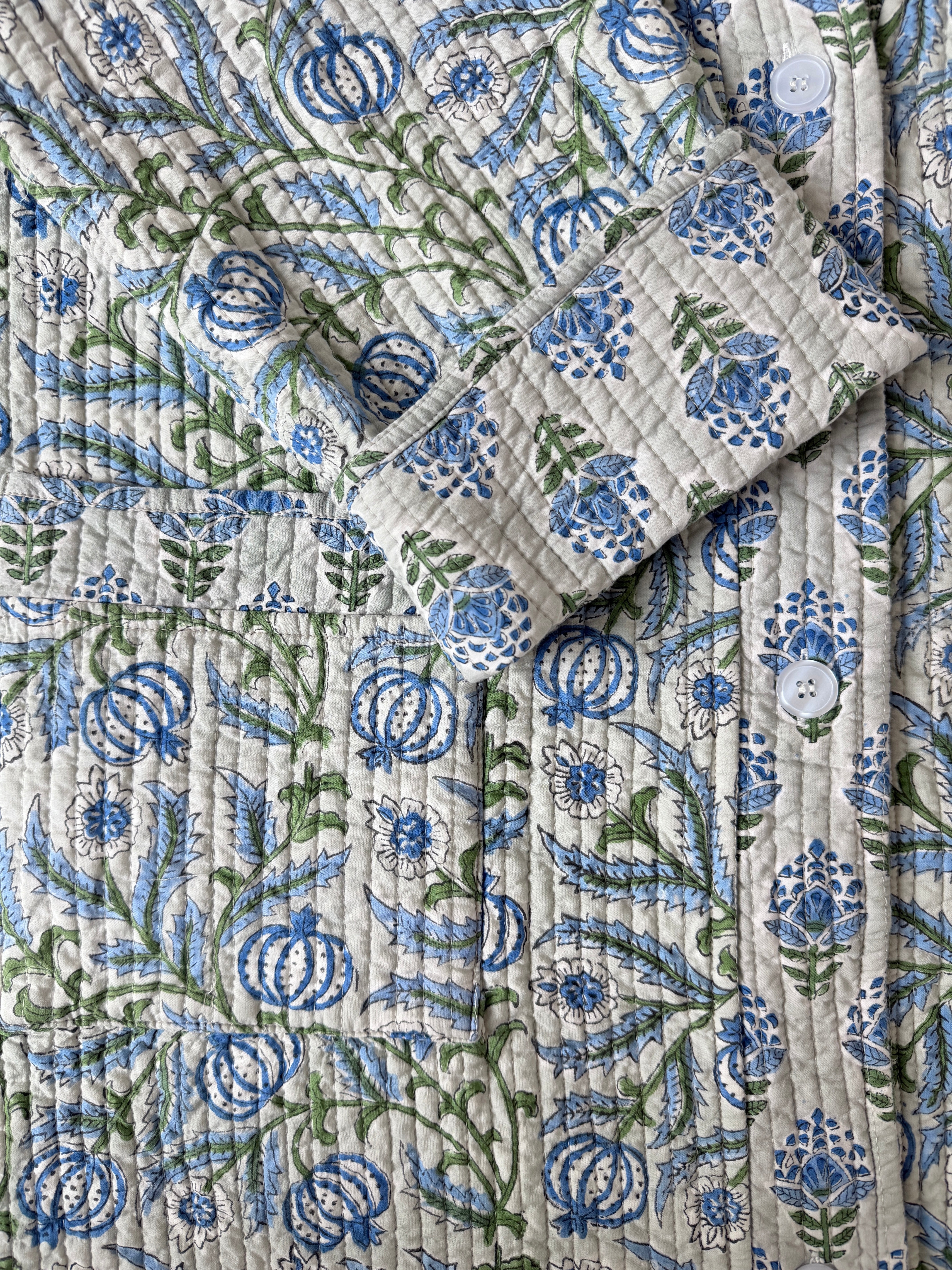 Button-Up Robe - Thistle