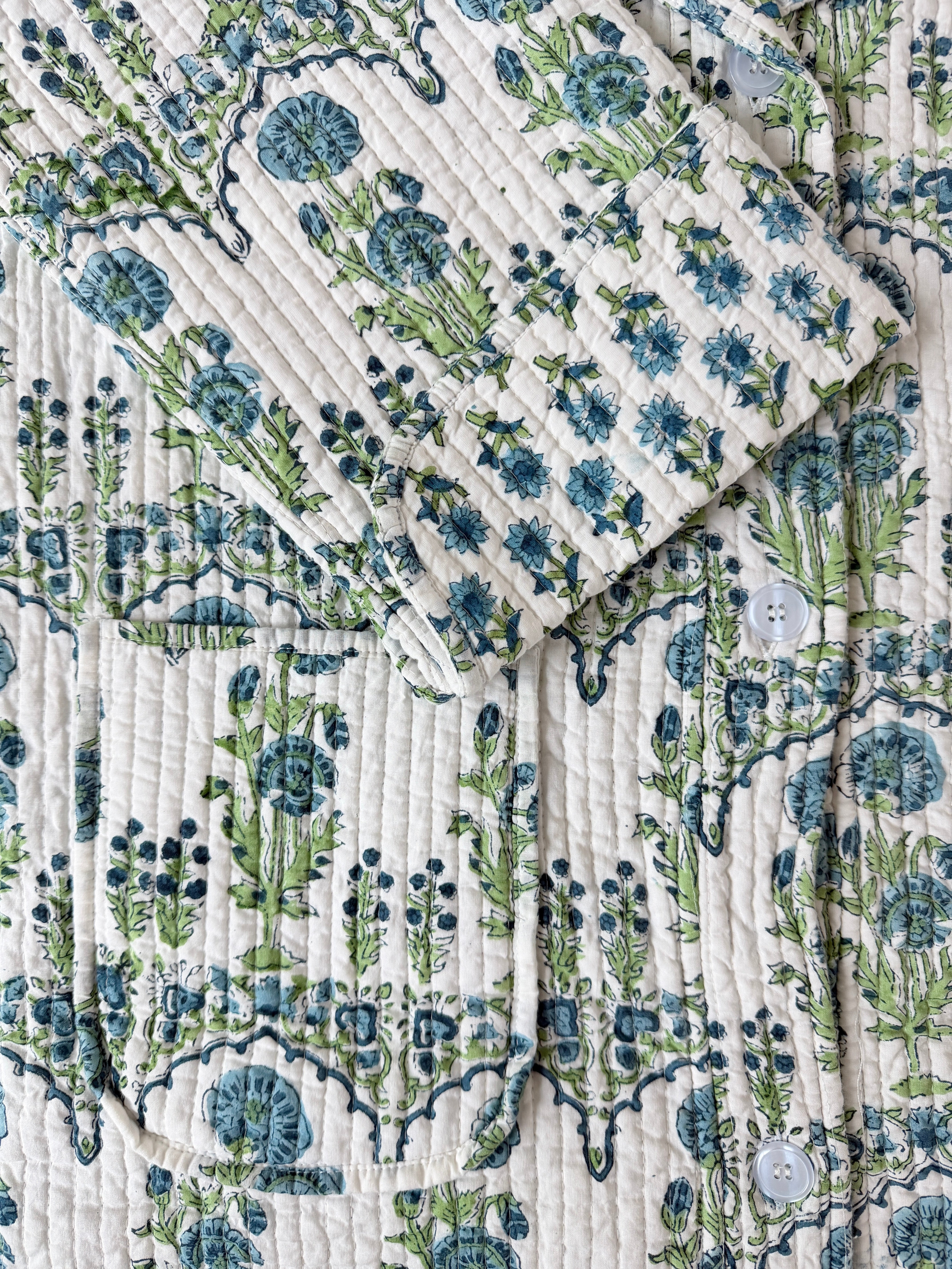Lounge Robe/Coat - Botanical