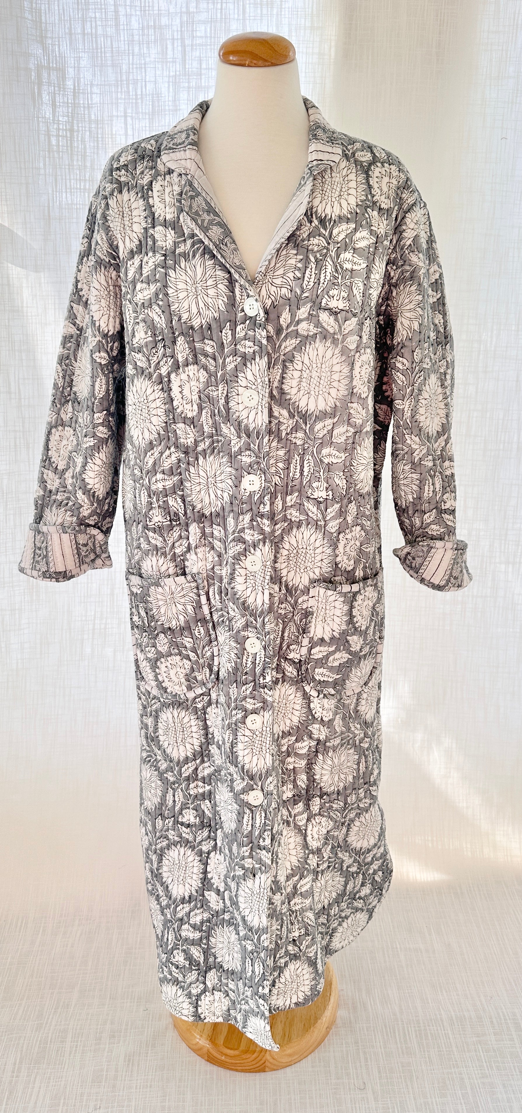 Lounge Coat - Charcoal
