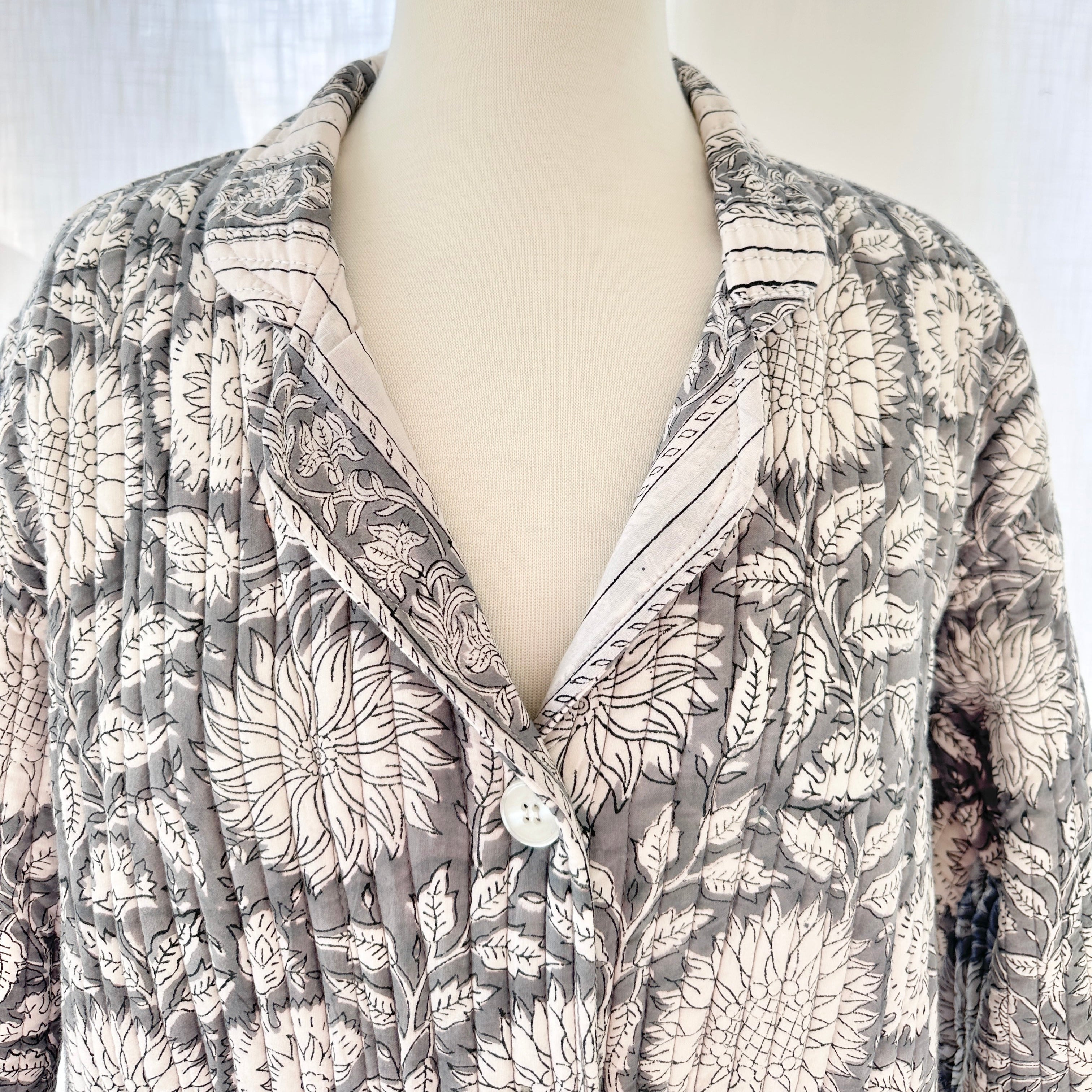 Lounge Coat - Charcoal