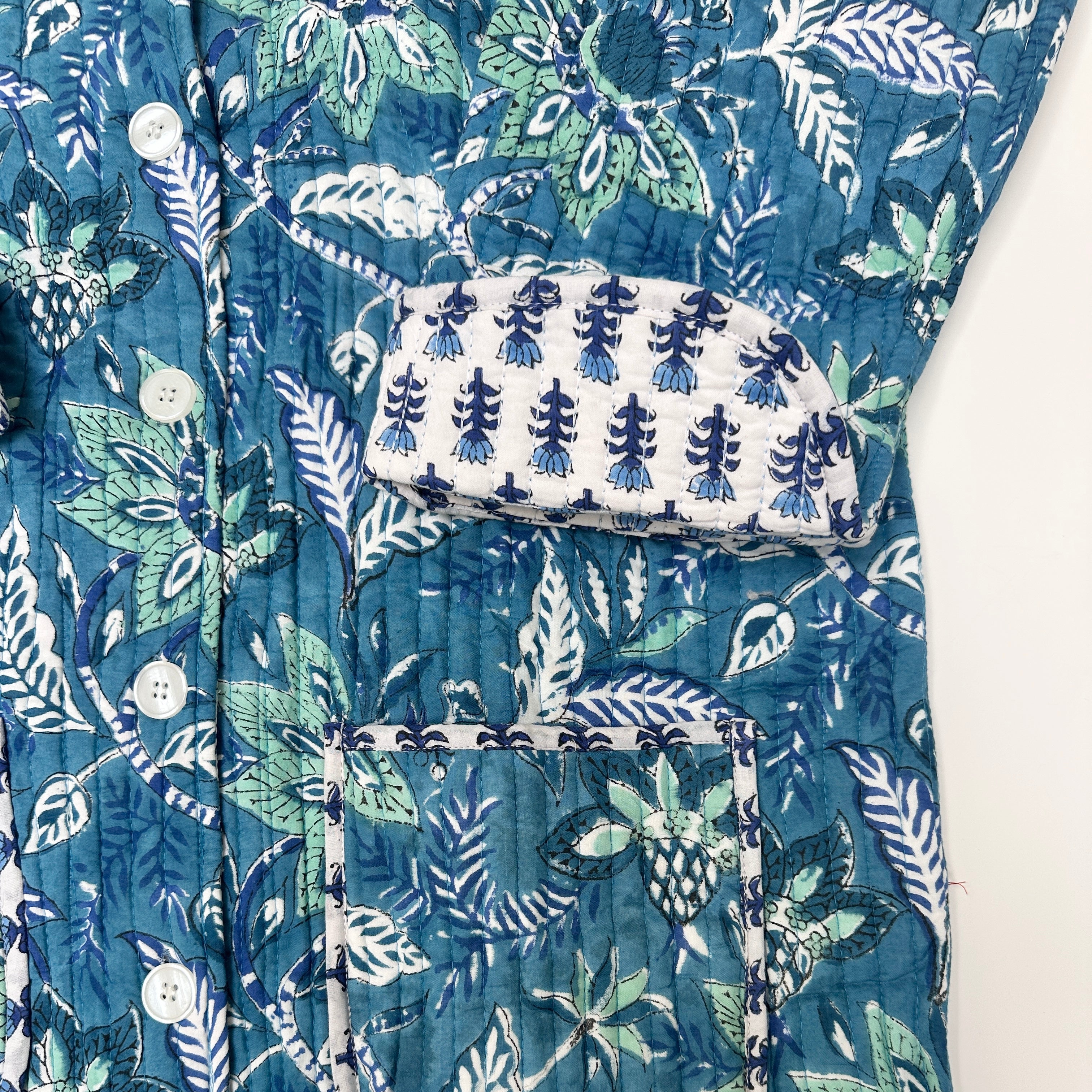 Lounge Coat -Cerulean