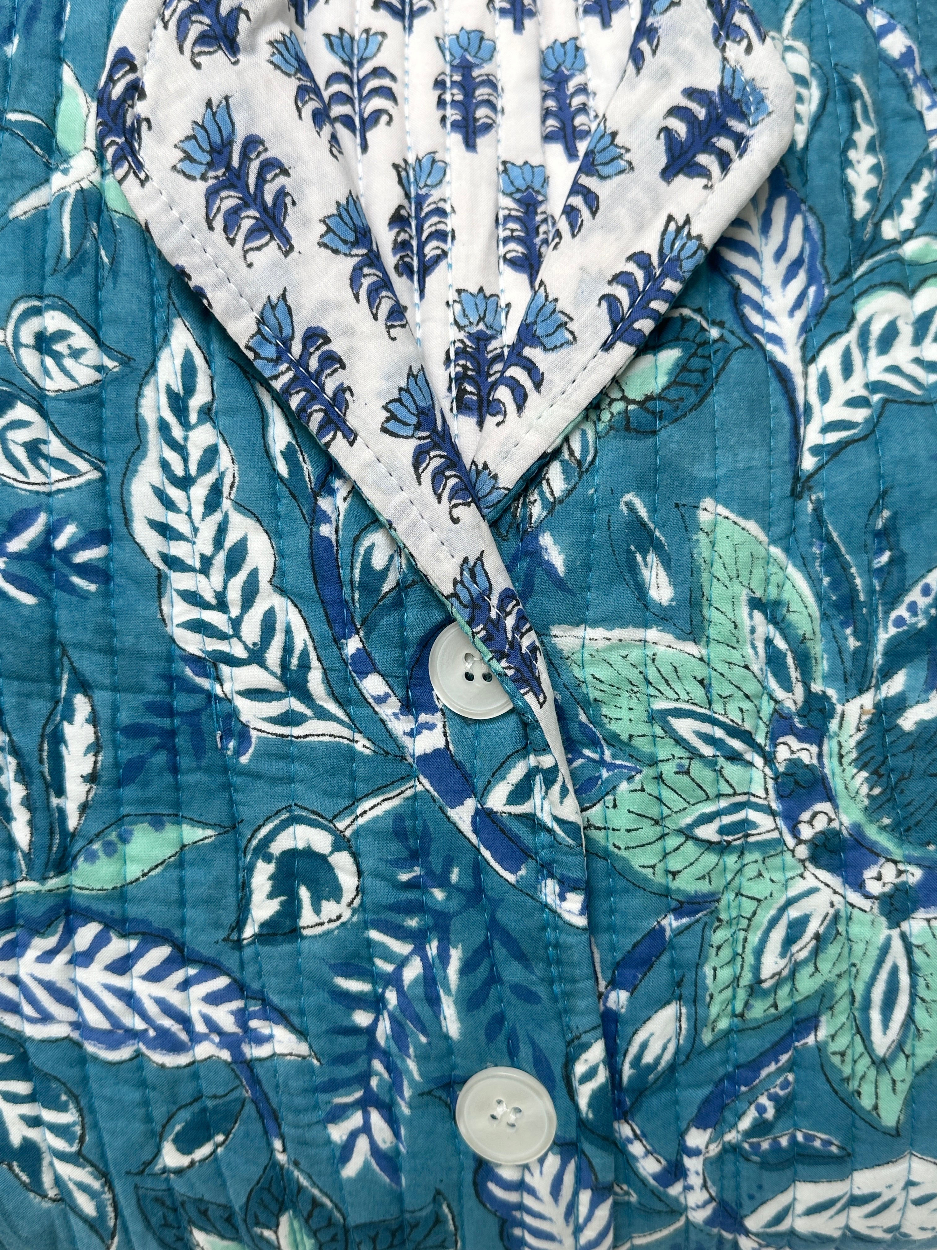 Lounge Coat -Cerulean