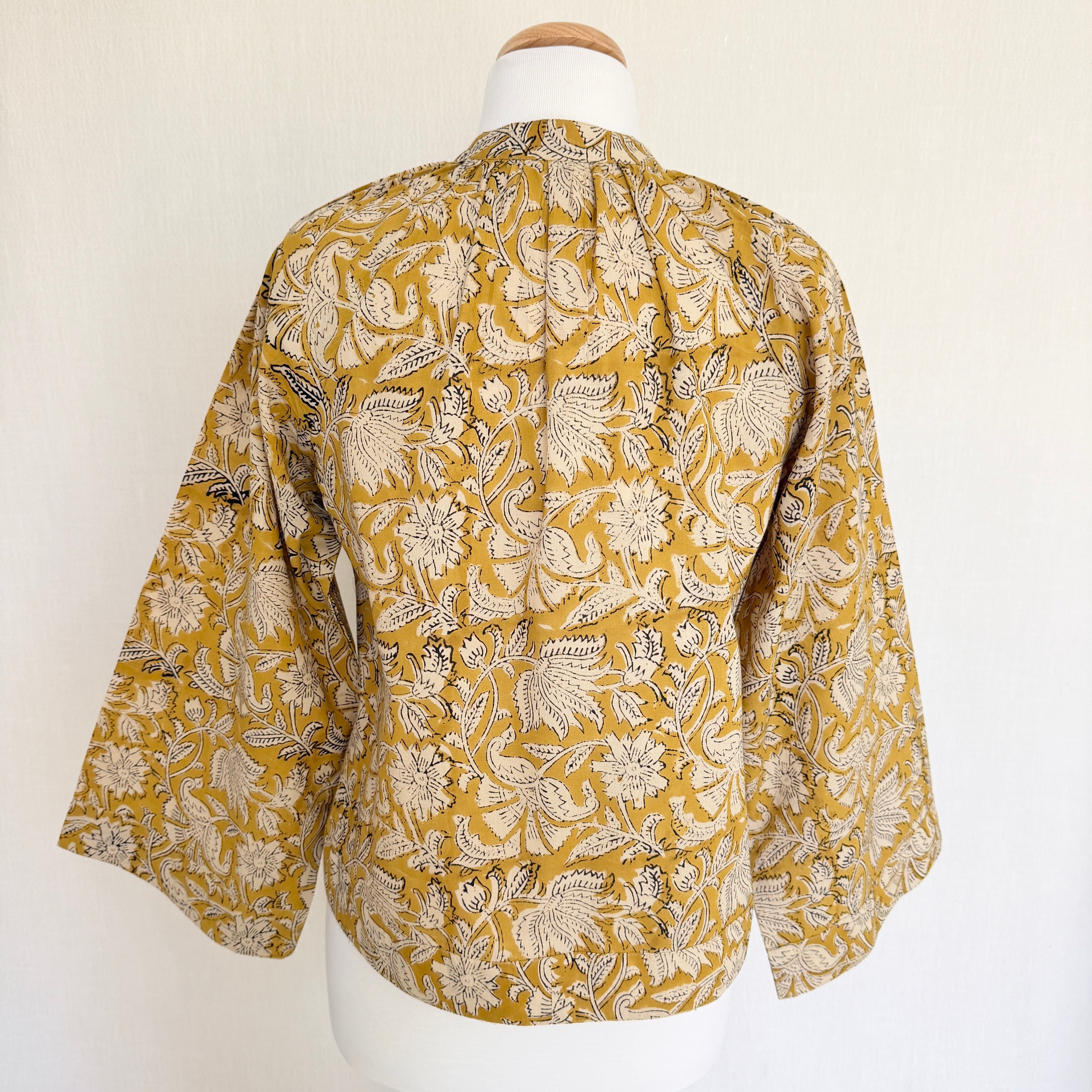 Haven Blouse - Saffron