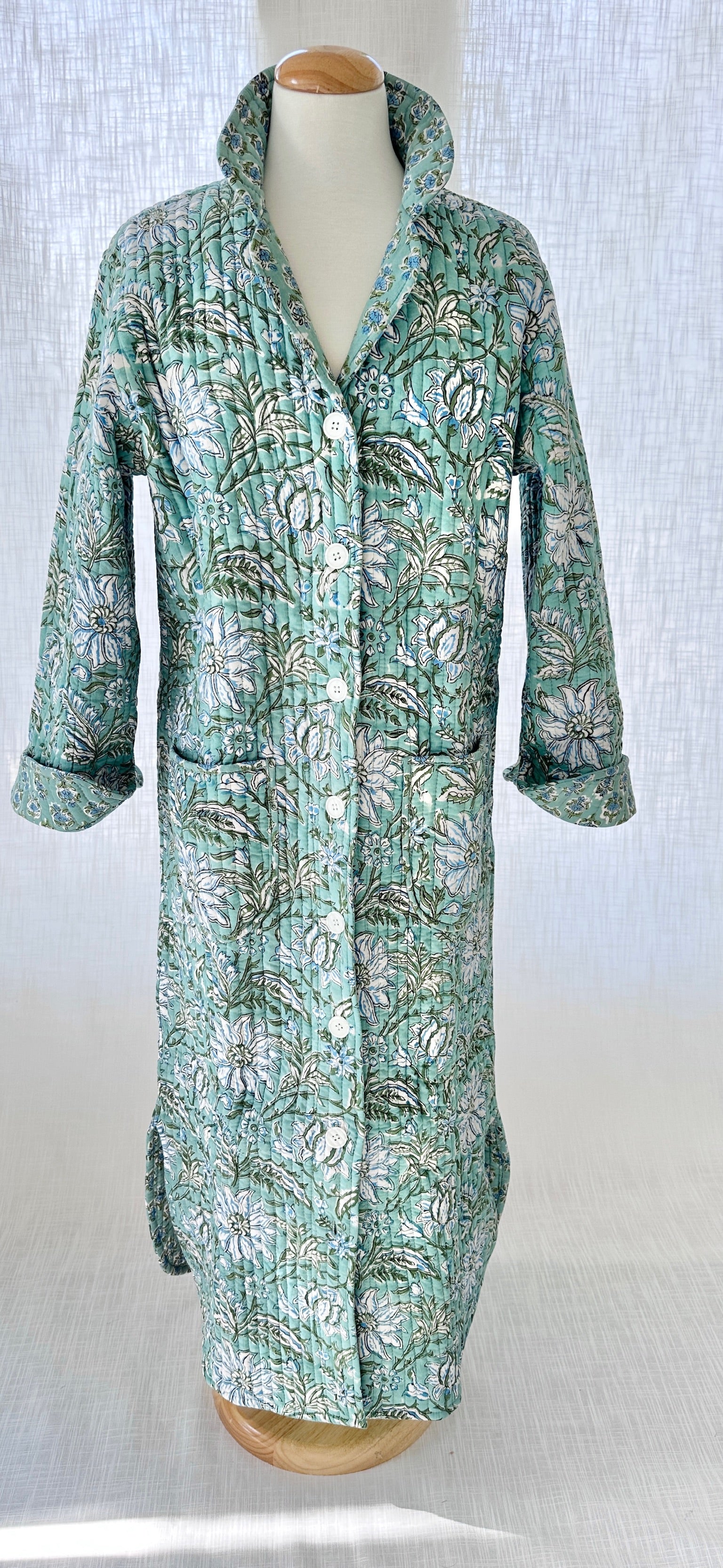 Lounge Coat - Sea Foam