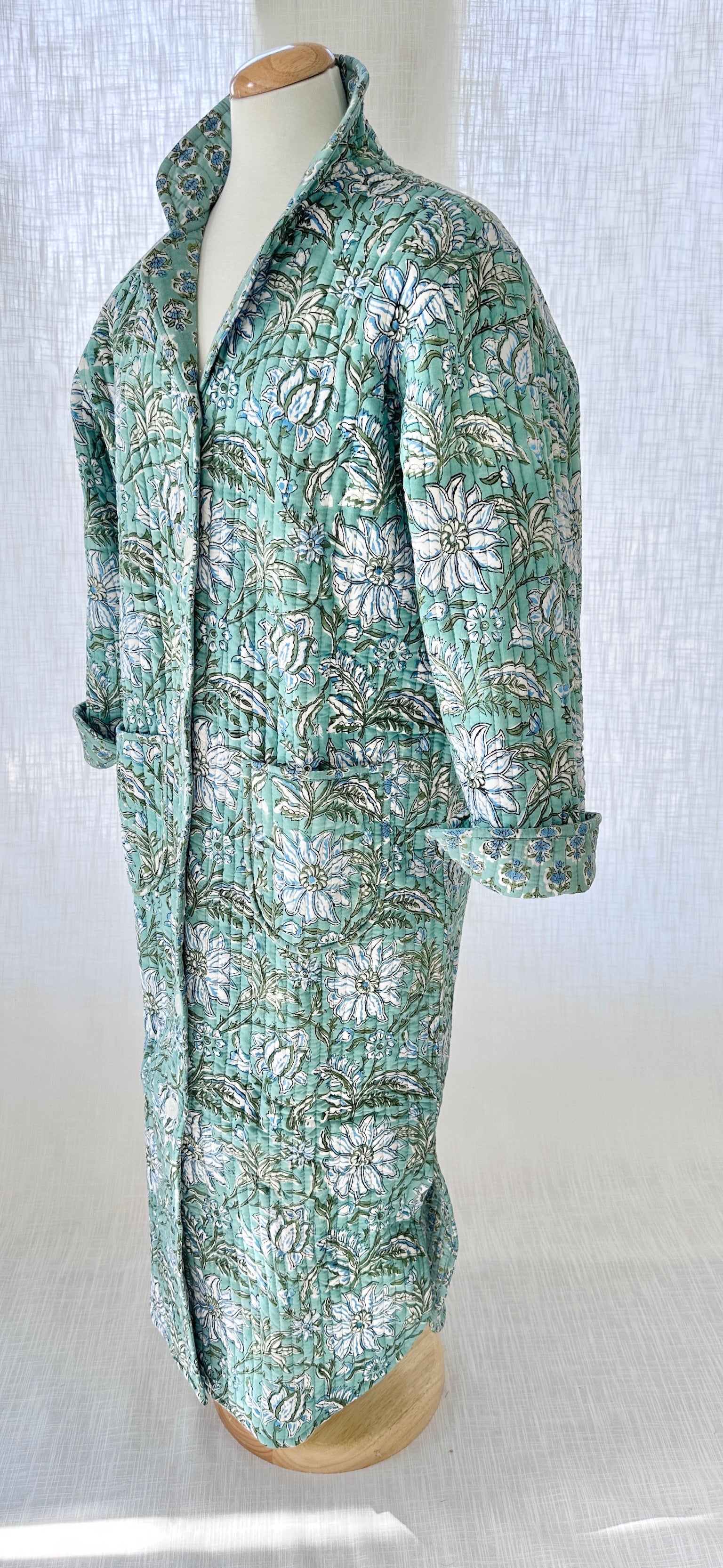 Lounge Coat - Sea Foam