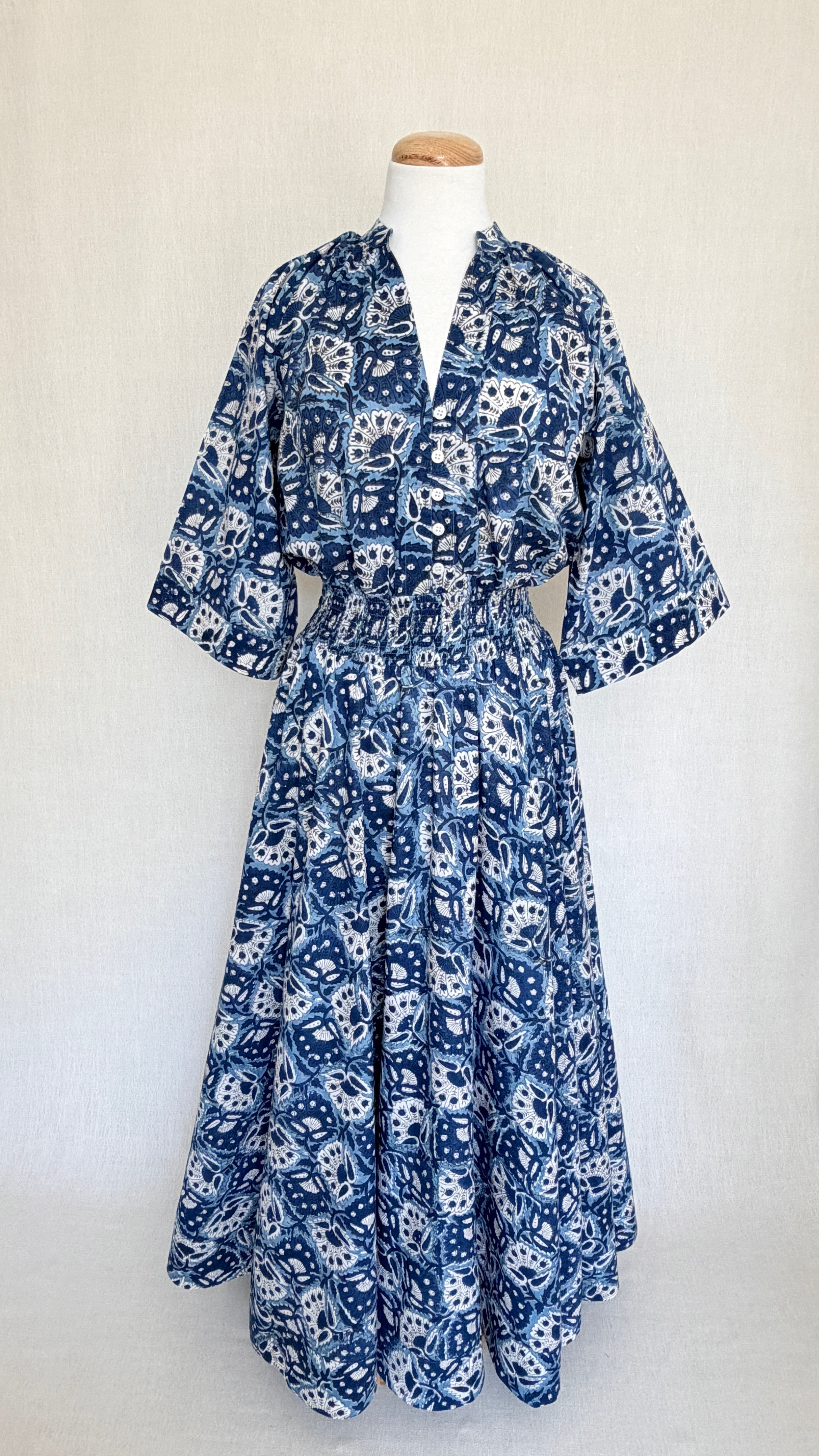 Oasis Dress - Blueberry