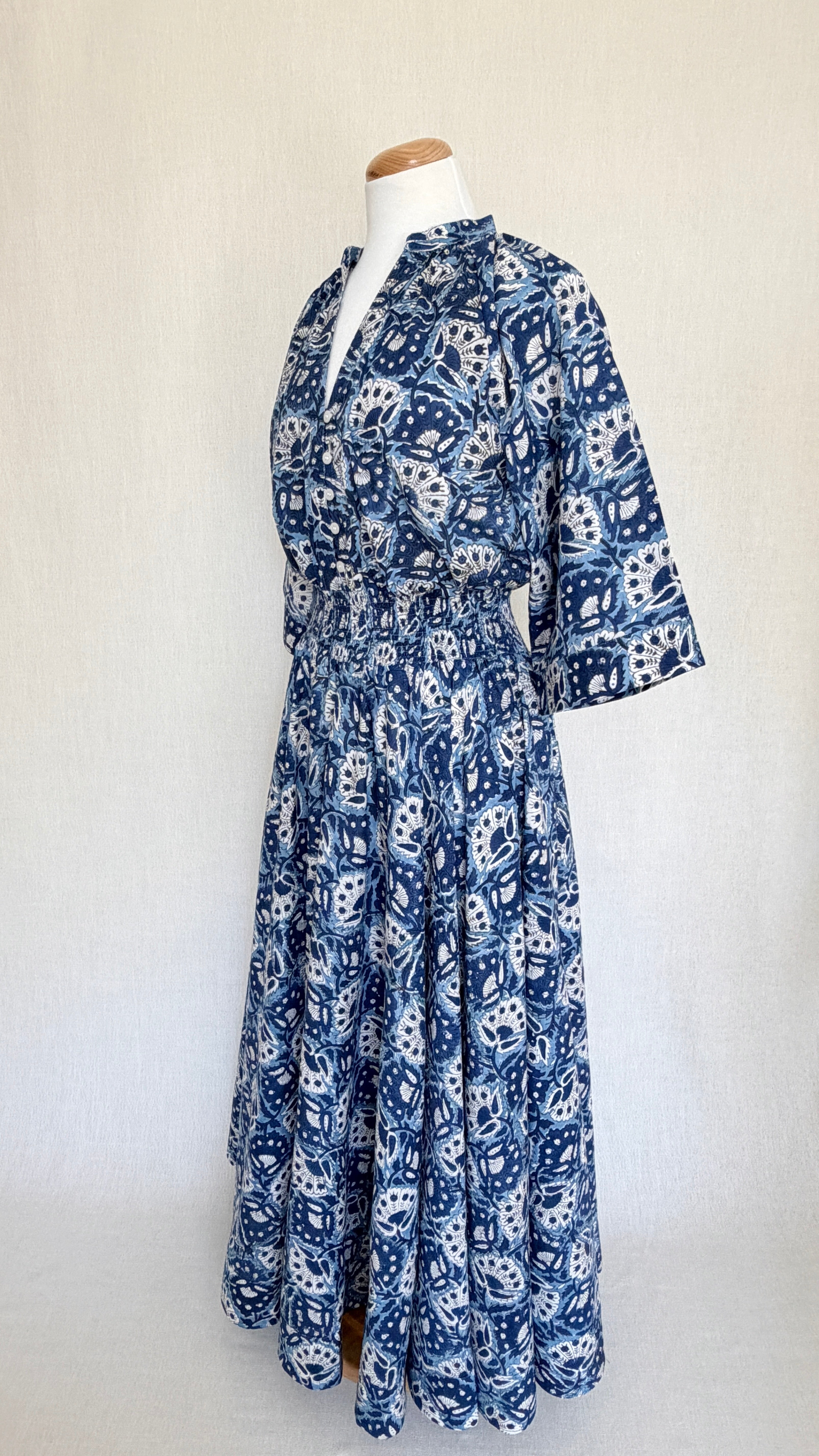Oasis Dress - Blueberry