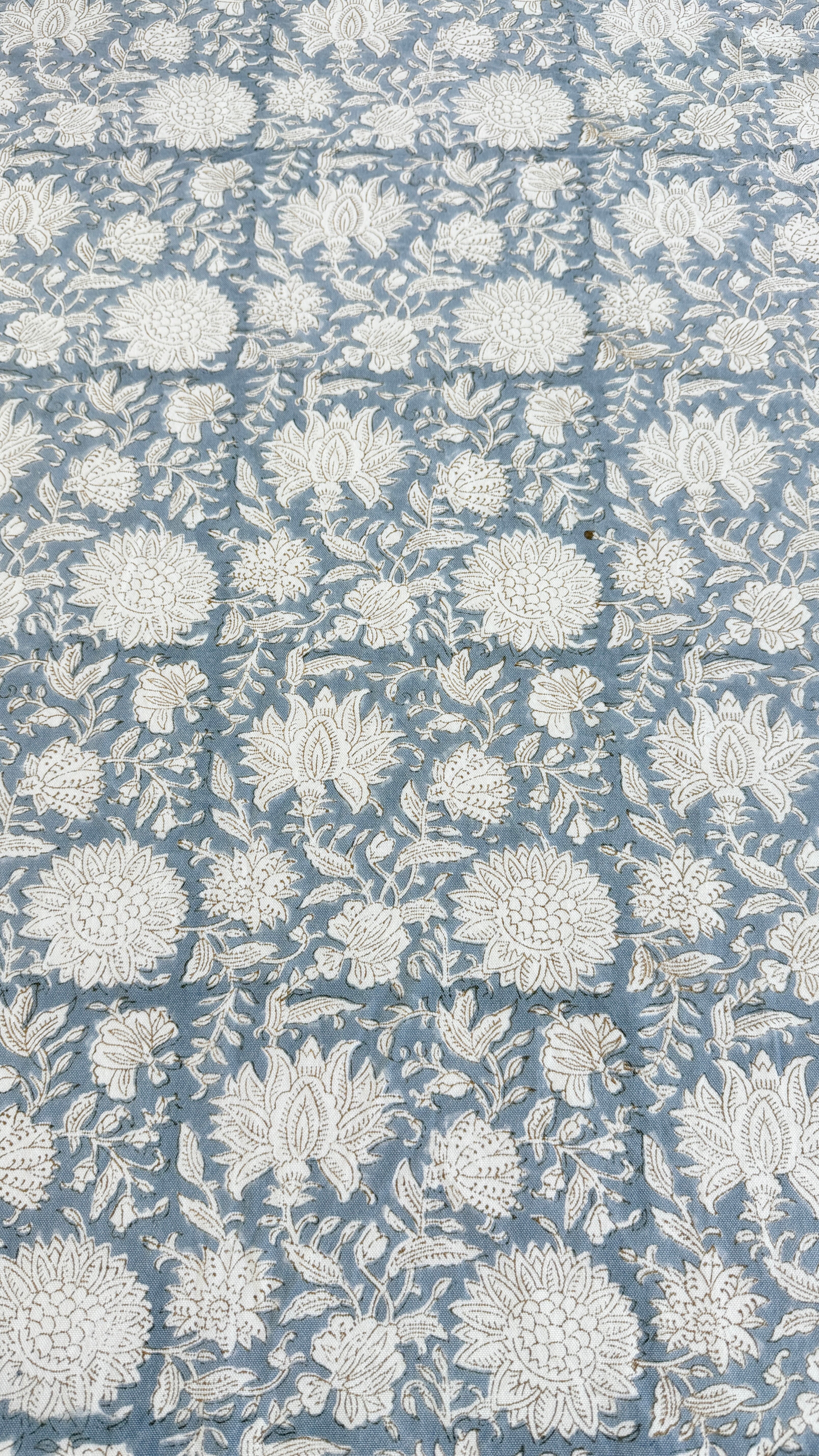 Spritz Tablecloth / Cotton Fabric Panel - Slate
