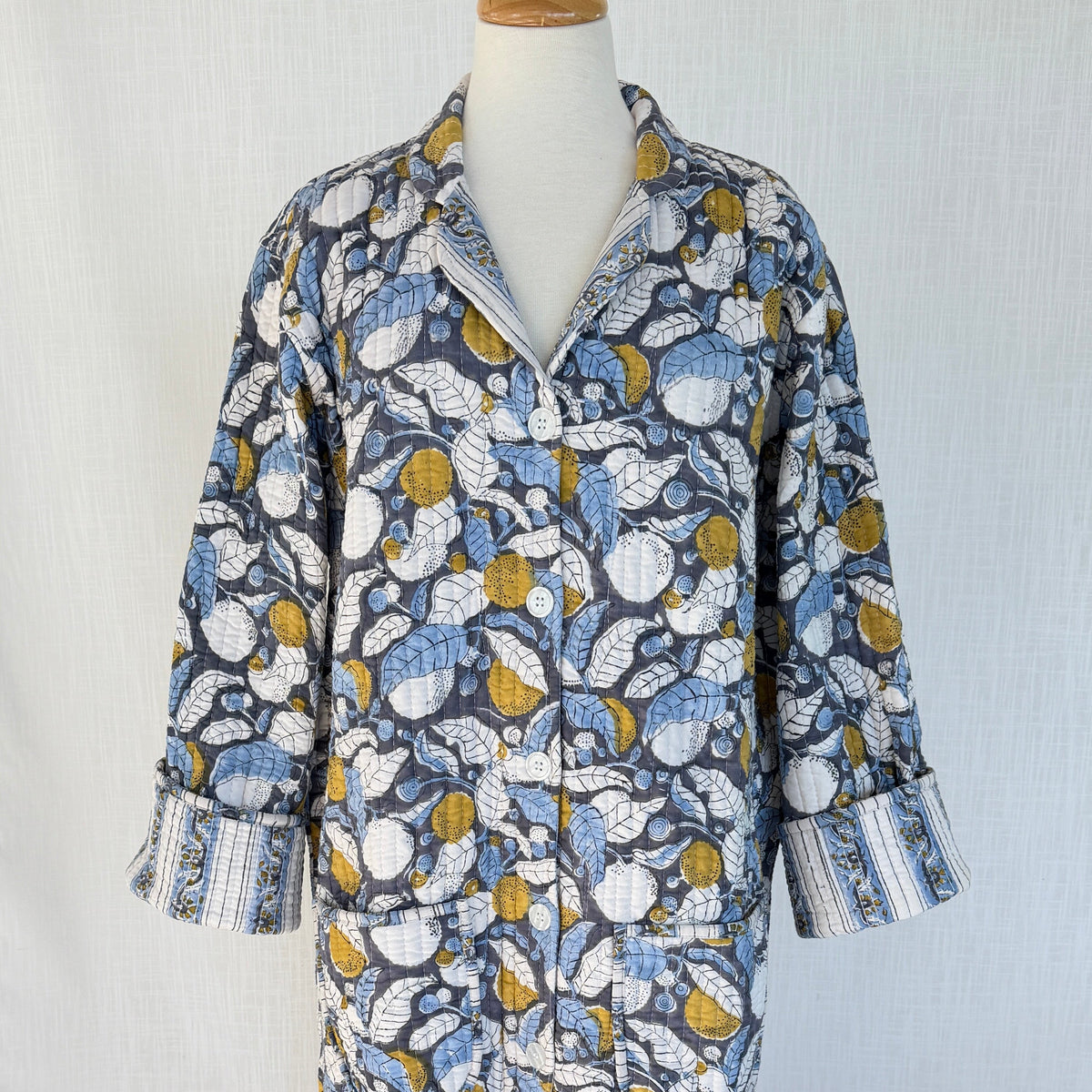 Lounge Robe / Dock Coat - Zest