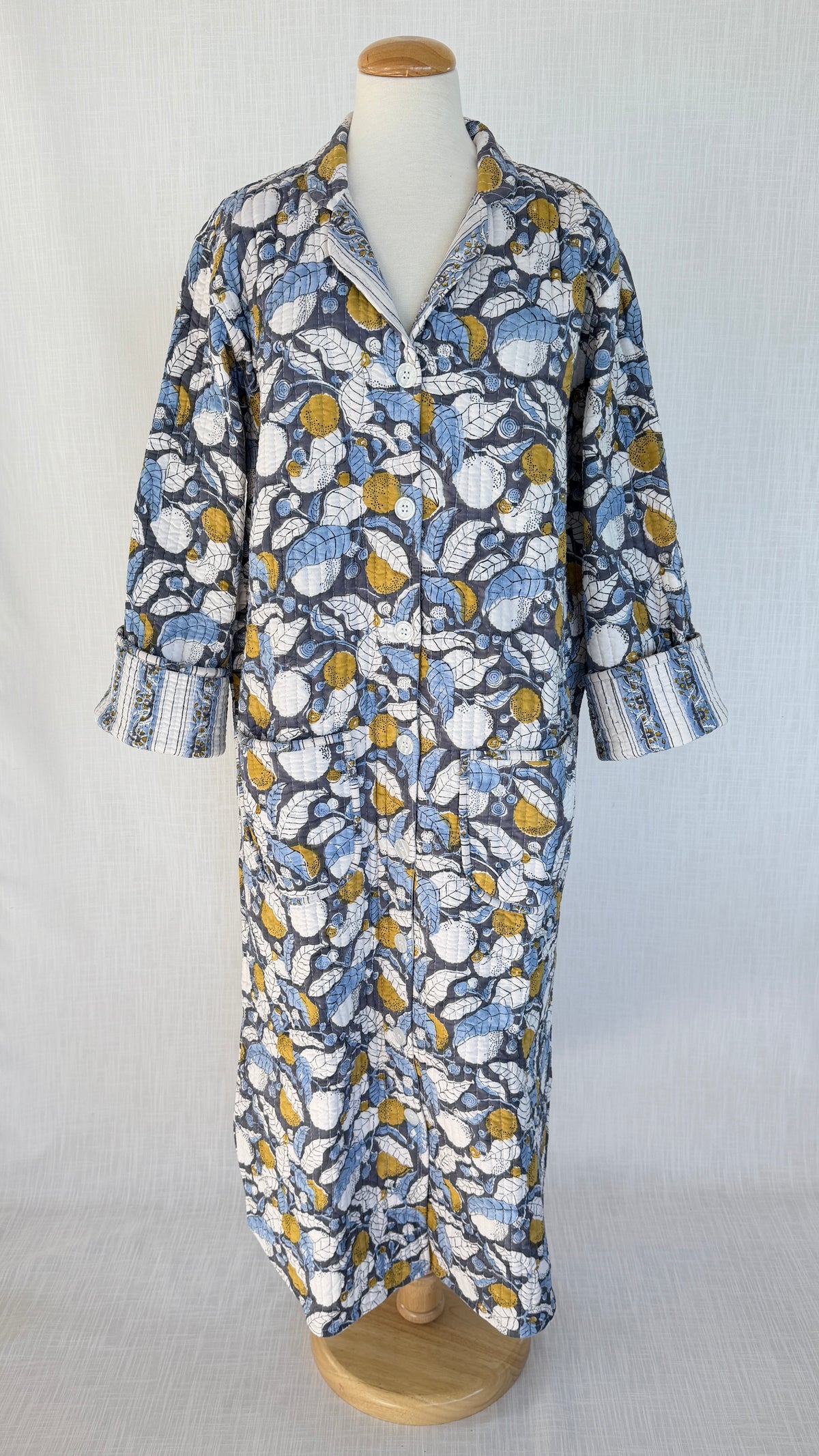 Lounge Robe / Dock Coat - Zest