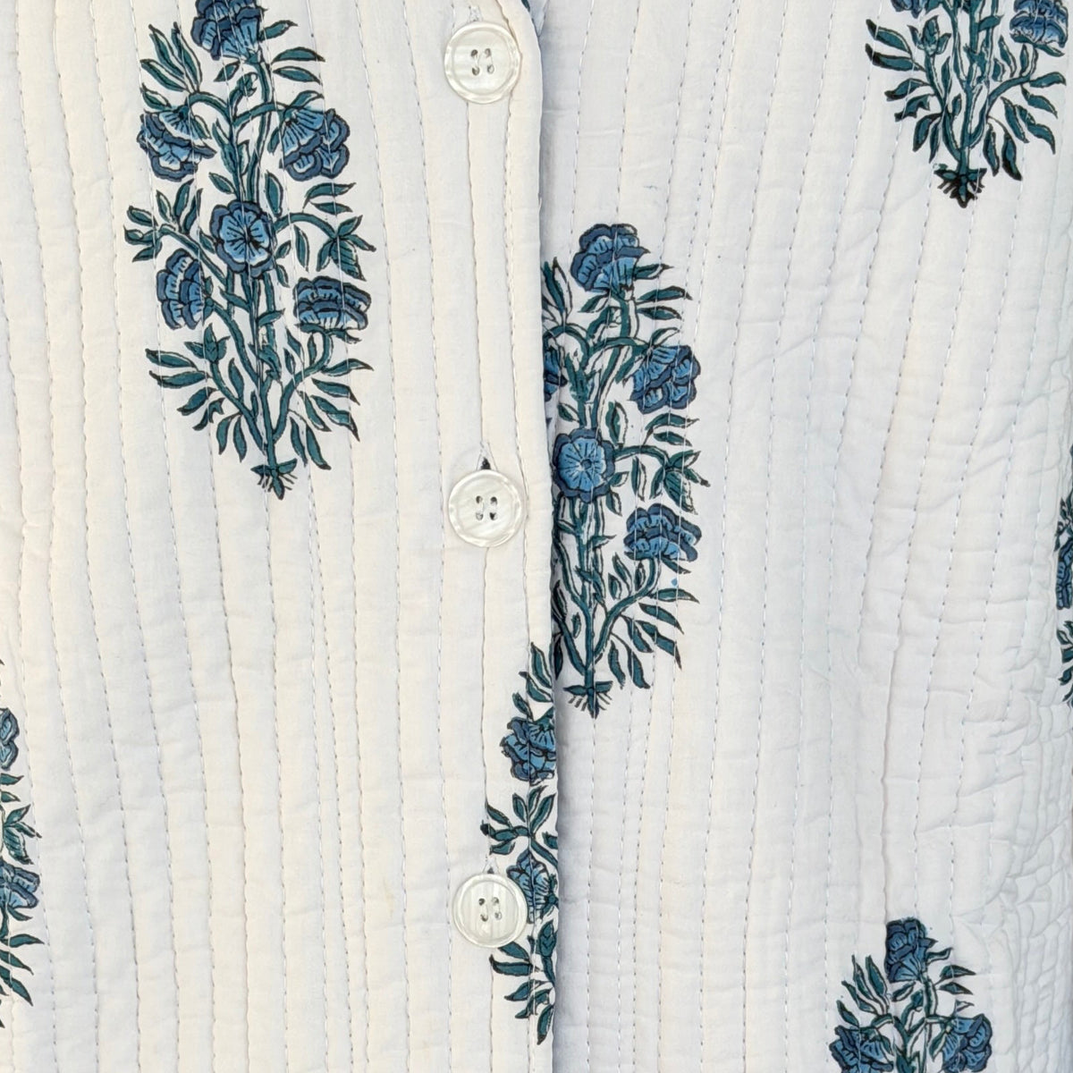 Lounge Robe / Dock Coat - Porcelain