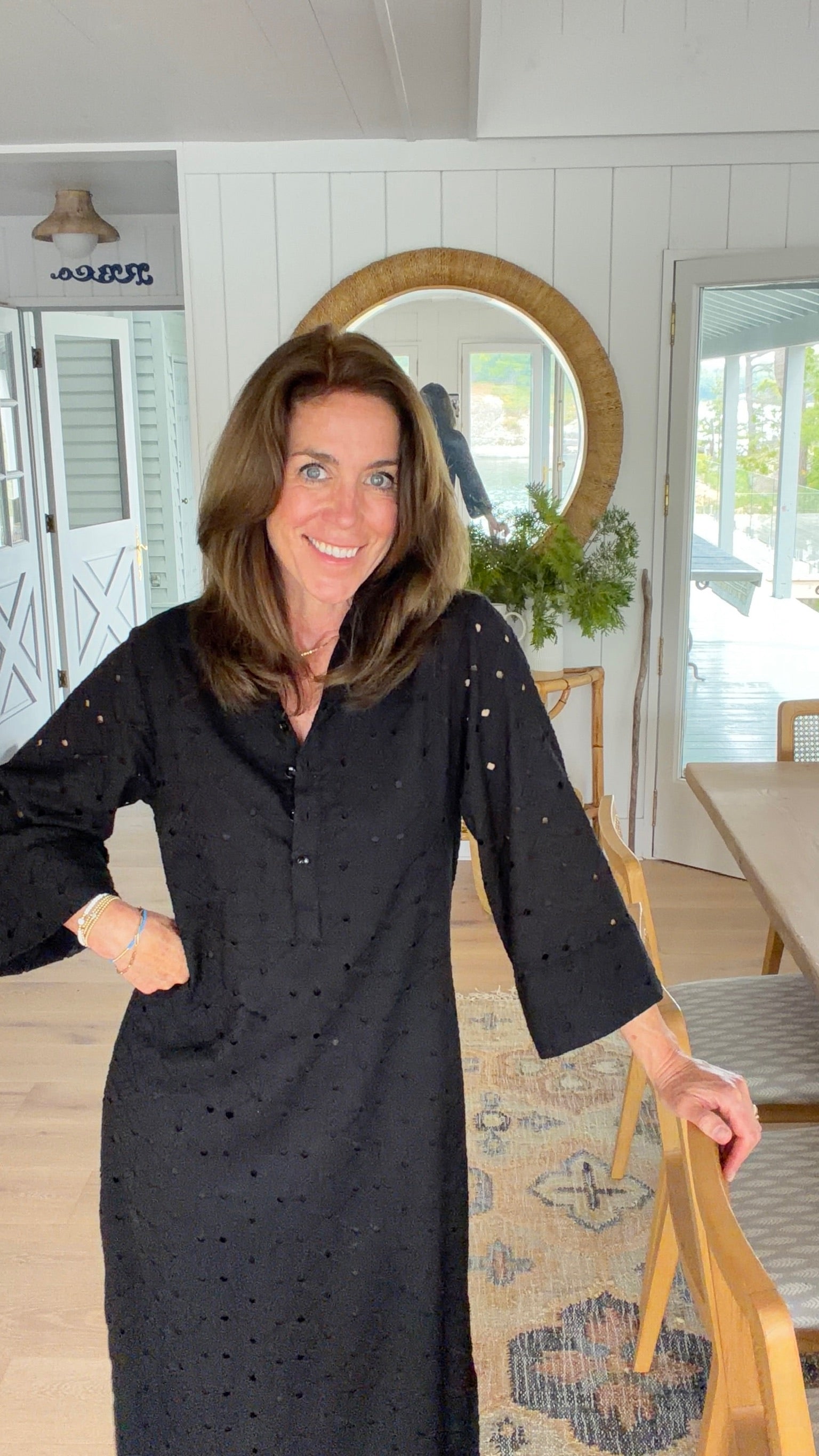 Coast Shirt Dress - Midnight