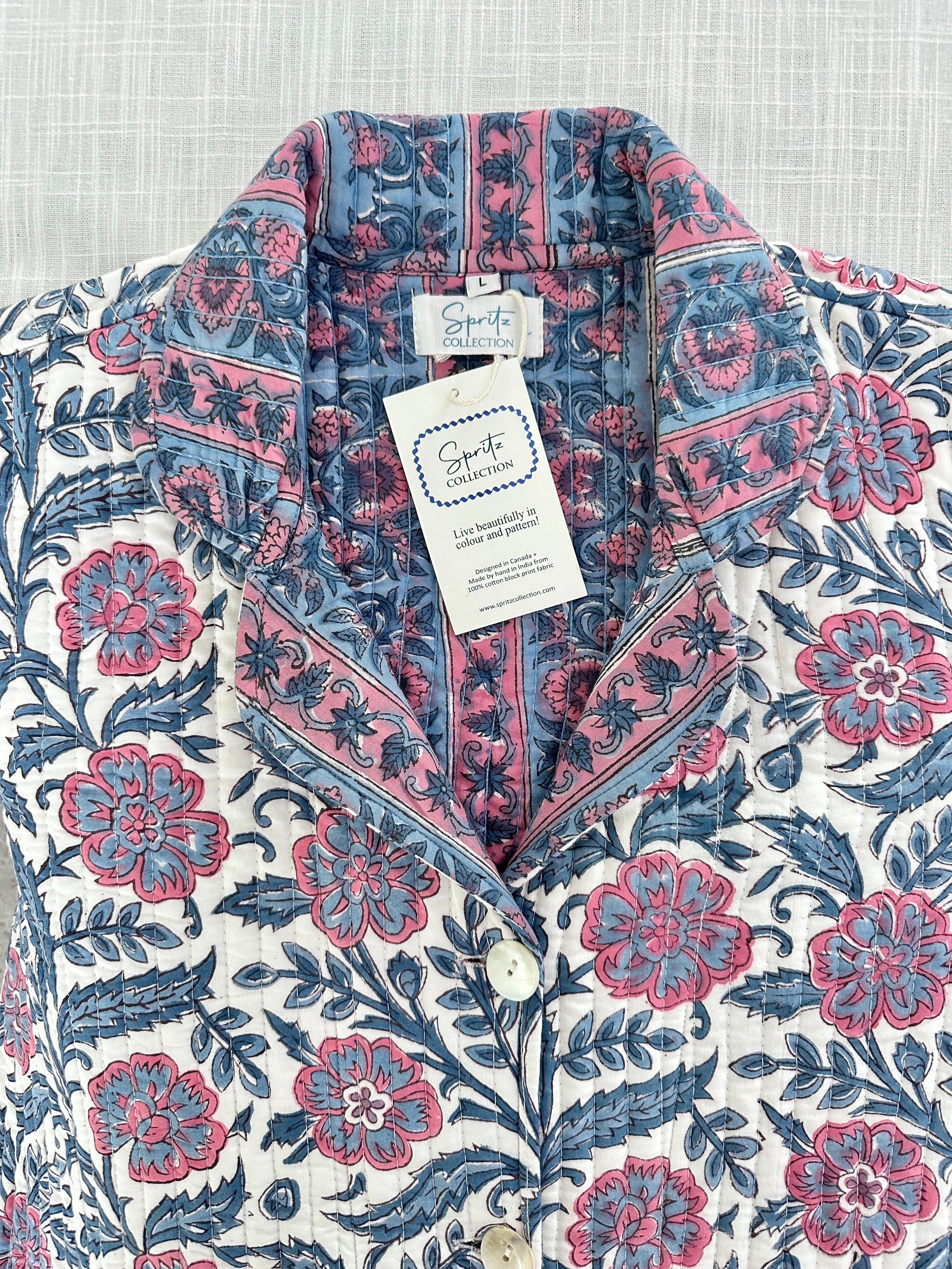 Lounge Coat - Primrose