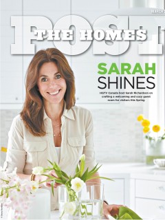 Magazine cover for Sarah Shines article