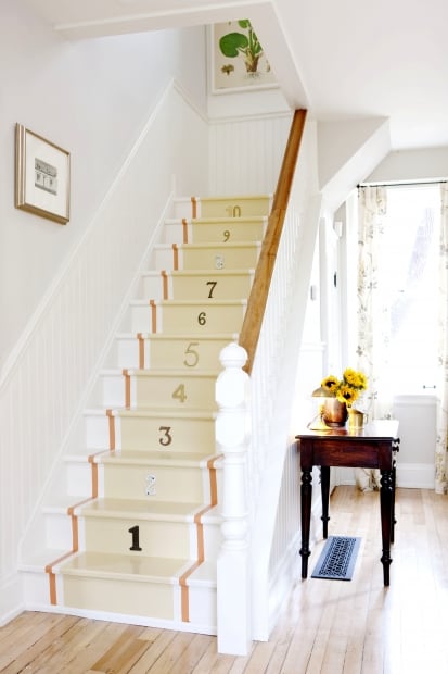 Numbered Staircase